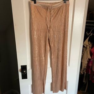 Victoria’s Secret rose gold pajama pants